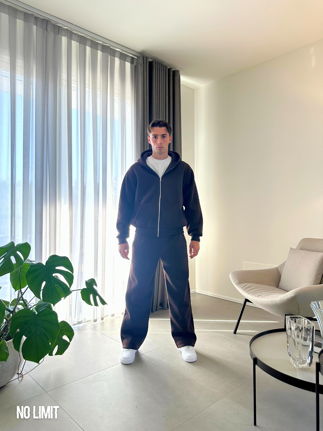 Felpa Zip (3 colori)