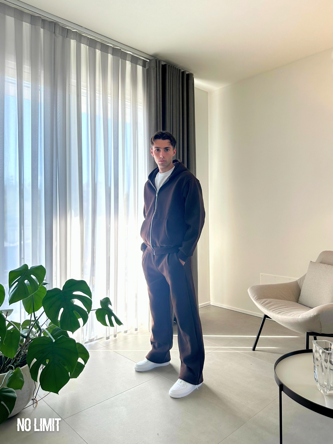 Felpa Zip (3 colori)