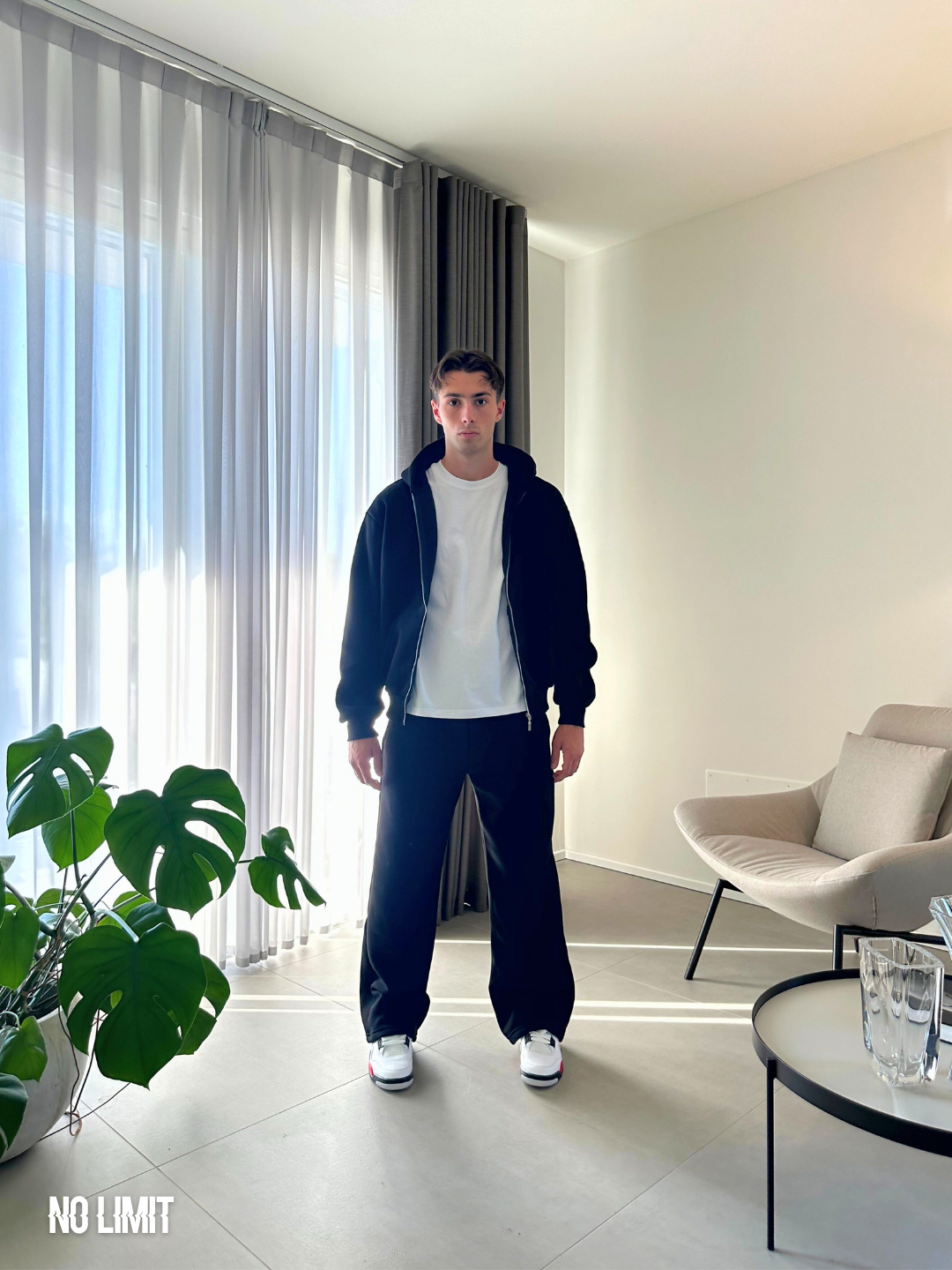 Felpa Zip (3 colori)